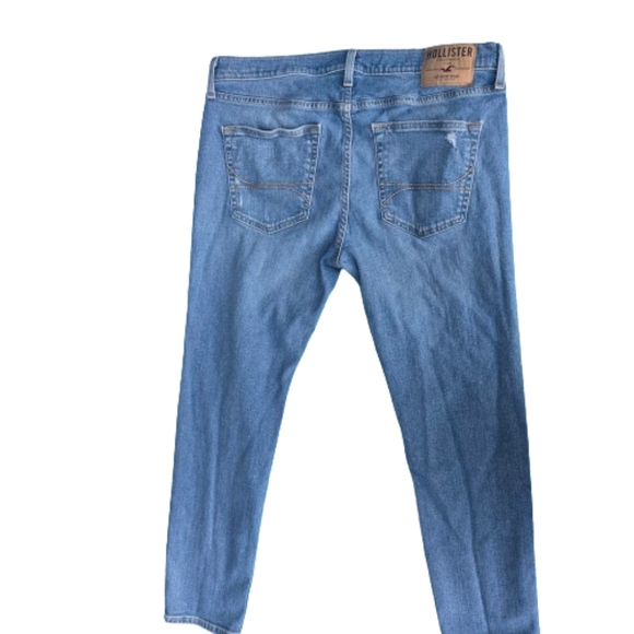 Hollister Authentic Denim Jean Men's Skinny Jeans Sz 34 - Picture 2 of 8